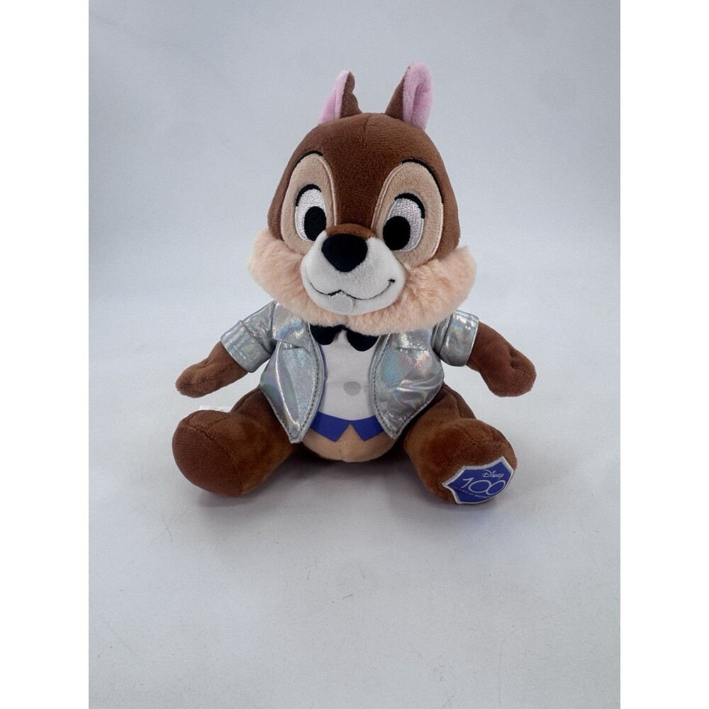 Chip Disney 100 Year Celebration Holographic Plush Disneyland Resort